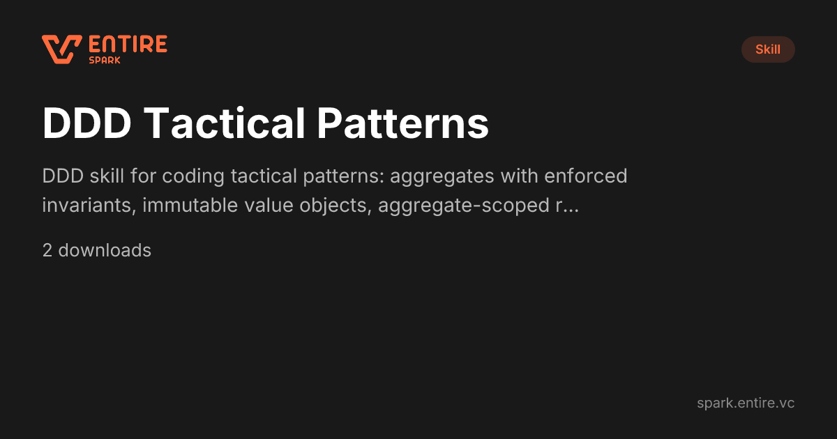 Basic Tactical Pattern Spark — Your AI toolbox for real work